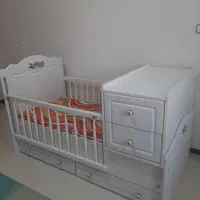 سرویس خواب دومنظوره نوزاد و نوجوان برند آپادانا