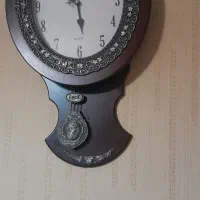 ساعت دیواری چوب