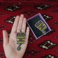 گوشواره سنتی دست‌ساز هنری|بدلیجات|مشهد, صیاد شیرازی|دیوار