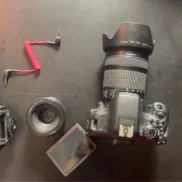 پکیج کامل تواید محتوا 750d + lens 50mm + 18-135