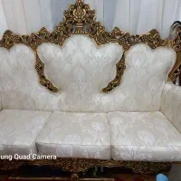 مبل سلطنتی هفت نفره|مبلمان خانگی و میز عسلی|بومهن, |دیوار