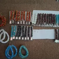 گل سر و مقداری گوشواره
