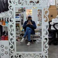 قاب شلف pvc آینه قدی ایستاده بزرگ 120 در 80 دکوری|صنایع دستی و سایر لوازم تزئینی|مشهد, کوشش|دیوار