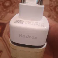 شارژر ایفون اصلی با کابل و دوتا مبدل نو هاردن