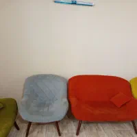 مبل 7 نفره راحتی و کاملا سالم