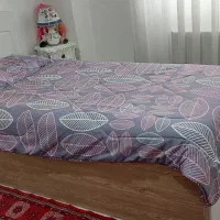 تخت و پاتختی با خوشخواب و چوب نراد دستی ساز|تخت و سرویس خواب|رشت, پل تالشان|دیوار