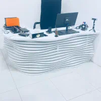 میز مدیریت ۳بعدی پارامتریک|مبلمان اداری|قم, بلوار امین و ساحلی|دیوار