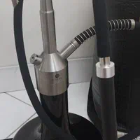 قلیون تنه نقره ای شیشه مشکی|کوهنوردی و کمپینگ|تهران, نیروی هوایی (پیروزی)|دیوار