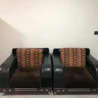 مبل تک نفره و میز