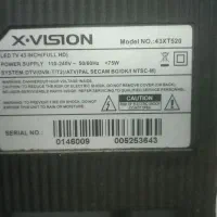 LED تلوزیون ۴۳ ایکس ویژن|تلویزیون و پروژکتور|نوشهر, |دیوار