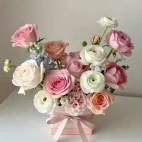 ساخت انواع باکس گل مطابق هر سلیقه