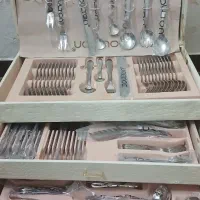 ست قاشق و چنگال خارجی|ظروف سرو و پذیرایی|بندر ماهشهر, |دیوار