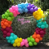 بادکنک آرایی|خدمات پذیرایی، مراسم|رشت, چله خانه|دیوار