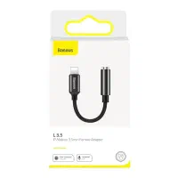 مبدل لایتنینگ به جک 3.5 میلی متری باسئوس مدل L3.5