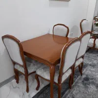 نهار خوری مدل کلاسیک فرانسوی ۴ نفره