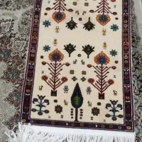 قالیچه دستبافت با بند مرینوس|فرش|خورموج, |دیوار