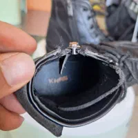 کفش نیم بوت زنانه چرم ۳۸