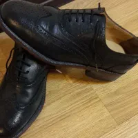 کفش تمام چرم طبیعی دست دوز مردانه ۴۰