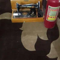 فرش ۶متری فانتزی و چرخ خیاطی دستی مارشال