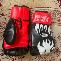 زانو بند و دستکش بوکس|تجهیزات ورزشی|لاهیجان, قیام|دیوار