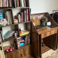 کتابخانه و میز کامپیوتر میز تحریر یا کانتر|میز تحریر و کامپیوتر|تهران, علم و صنعت|دیوار