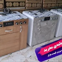 تولیدی اجاق گاز MDF کابینت صفحه استیل(نقد و اقساط)