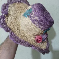 کلاه حصیری دست باف تزیینی|صنایع دستی و سایر لوازم تزئینی|اهواز, کوی مهدیس|دیوار