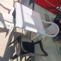 صندلی حصیربافت پلاستیکی|میز و صندلی غذاخوری|شیراز, محراب|دیوار