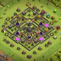 اکانت کلش لول ۹ مکس