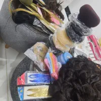 مو اضافه نیمه‌طبیعی برای اکستنشن و شینیون|آرایشی، بهداشتی، درمانی|پرند, فاز ۱|دیوار