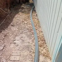 لوله کشی از چاه به سیفون