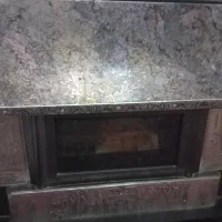 بخاری گازی طرح شومینه