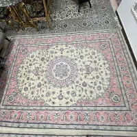 فرش نایین گل ابریشم ۹متری|فرش|تهران, فلاح|دیوار