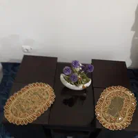 جلو مبلی با ۴ تا میز عسلی ومیز تلویزیون