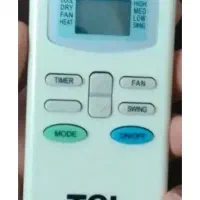 ریموت کولر گازی TCL