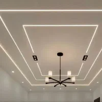 سقف کناف بدون واسطه کار تمیز