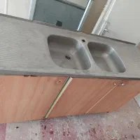 سینک آشپز خانه و کابینت زیر سینک درب آلومینیمی|مصالح و تجهیزات ساختمان|اصفهان, کوی شهید کشوری|دیوار