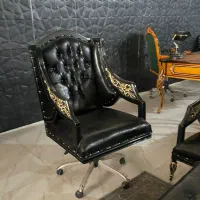 مبلماناداری دسته طرح دار طلایی ۱
