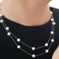 گردنبندنقره ایتالیایی وست و سرویس
