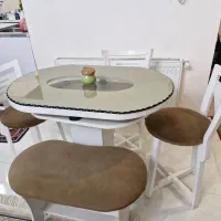میز وصندلی صبحانه خوری ۴ نفره