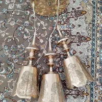 لوستر سه شاخه سالم|لوستر و چراغ آویز|فولادشهر, C3|دیوار