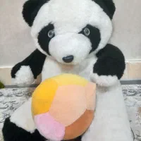 عروسک خرس پاندا به همراه توپ