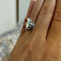 انگشتر نقره بابا قوری دوچشم|جواهرات|فولادشهر, مسکن مهر فولادشهر|دیوار