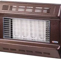 بخاری دیواری آبسال مدل 463 سرامیکی با دودکش