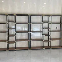 فروش قفسه چوب و فلز نو|کتابخانه، شلف، قفسه‌های دیواری|شاهرود, |دیوار