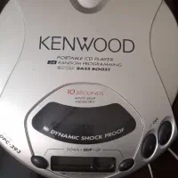 پخش کننده سی دی cd پرتابل با جعبه و لوازم کنوود