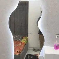 آینه دکوراتیو بکلایت تلفیق هنر و نورپردازی|آینه|شیراز, شهرک گلستان شمالی|دیوار