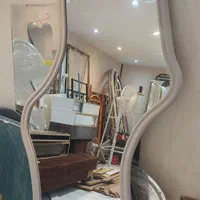 فروش عمده آینه چوبی طرح و اندازه مختلف|آینه|اصفهان, رهنان|دیوار