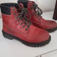 پوتین نیم بوت چرم طبیعی