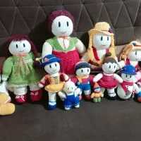 عروسک بافتنی کار دست